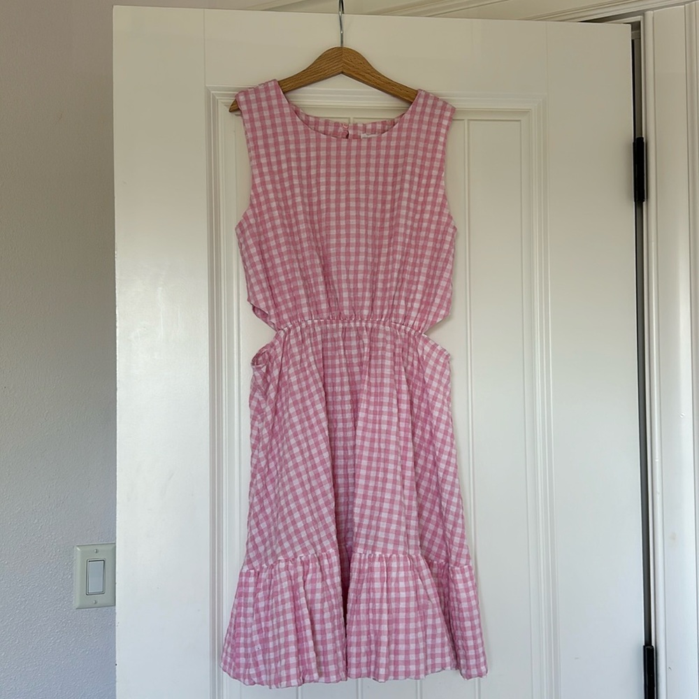 Worn once Zara girls pink dress